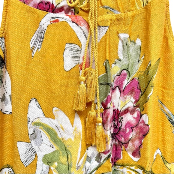 Anthropologie One September Paradiso Koi Maxi Dress - Picture 8 of 8